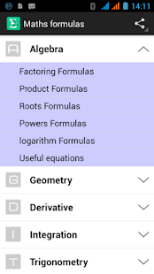 Free Maths formulas for Engineering APK