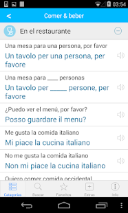 Italiano Traducción con Audio Screen 2