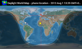 Daylight World Map