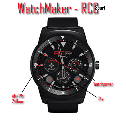 【免費個人化App】WatchMaker - RCC Sport Uhr-APP點子