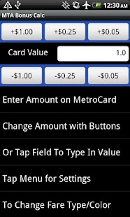 MTA Bonus Calc - NYC Subway - náhled
