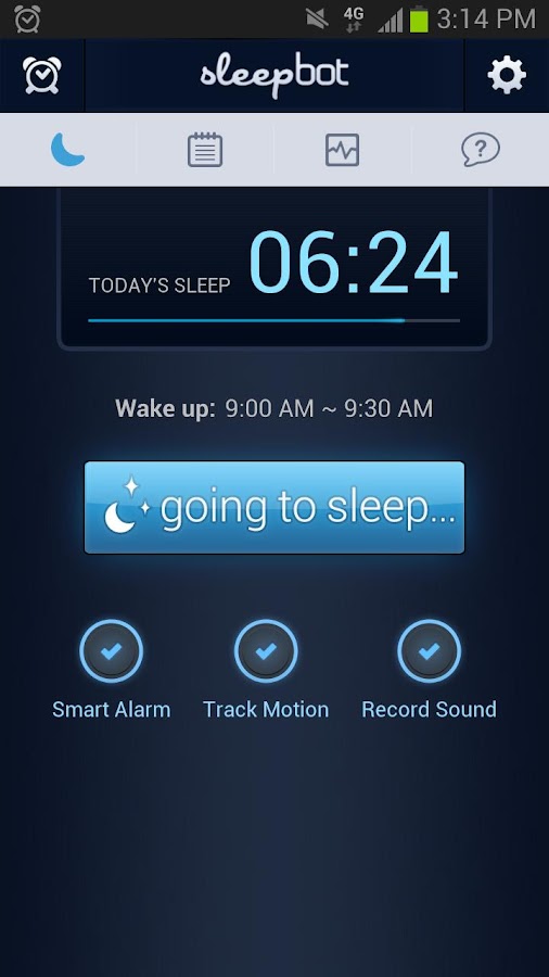 SleepBot Sleep Cycle Alarm Android Apps on Google Play
