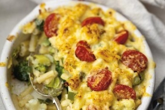 Vegetable macaroni cheese recipe