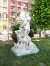 Villa Comunale - Statua Cerbero