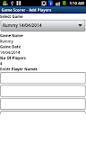 Game Scorer Free