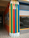 彩色铅笔柱-Colorful Pencils Resonator