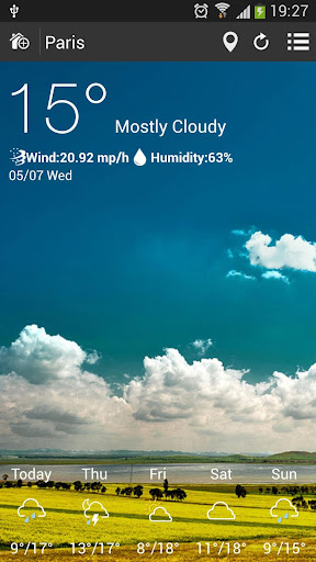 Weather 桌面天氣