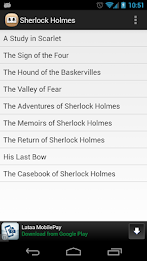 Delete canon of sherlock holmes poster 1
