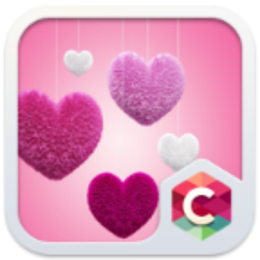 FLUFFY HEART C ランチャー テーマ 個人化 App LOGO-APP開箱王