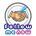 Follow me now logo