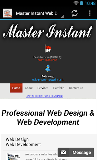 Master Instant Web Design
