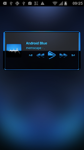 Free Download Poweramp Widget A-BLUE APK