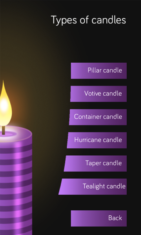 Candles homemade Screen 2