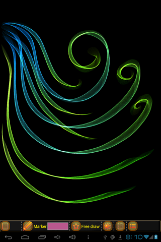 Abstract paint full - screenshot