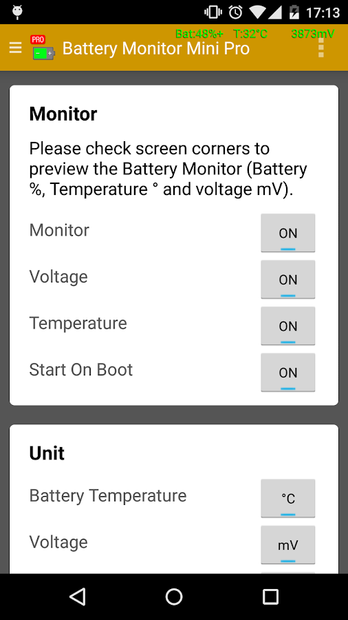    Battery Monitor Mini Pro- screenshot  