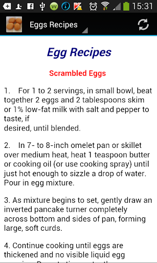 Egg Recipes