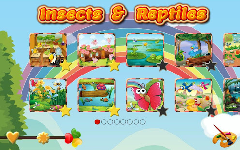 Family Puzzle: Insects Reptiles & Bees Kids Jigsaw(圖5)-速報App