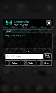免費下載個人化APP|Lace & Teal GO SMS Theme app開箱文|APP開箱王