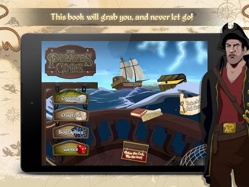 【免費冒險App】Pirate's Code, Story Book Game-APP點子