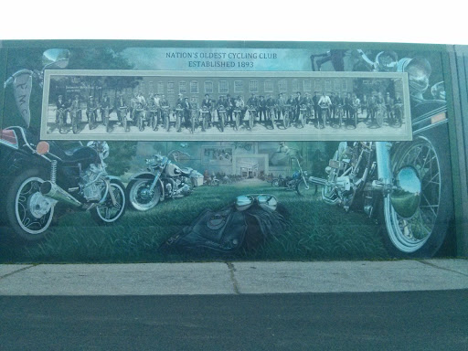 PMC Cycling Club Mural