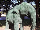 Elephant Bush Sculpture