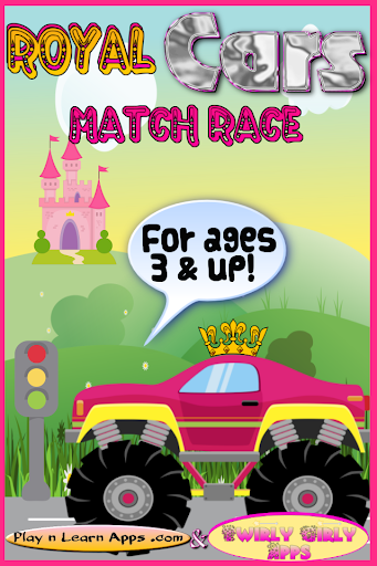 Girl Car Games Match Race