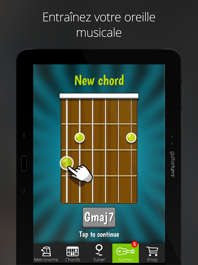 Accordeur Guitares GuitarTuna Applications Android sur Google Play