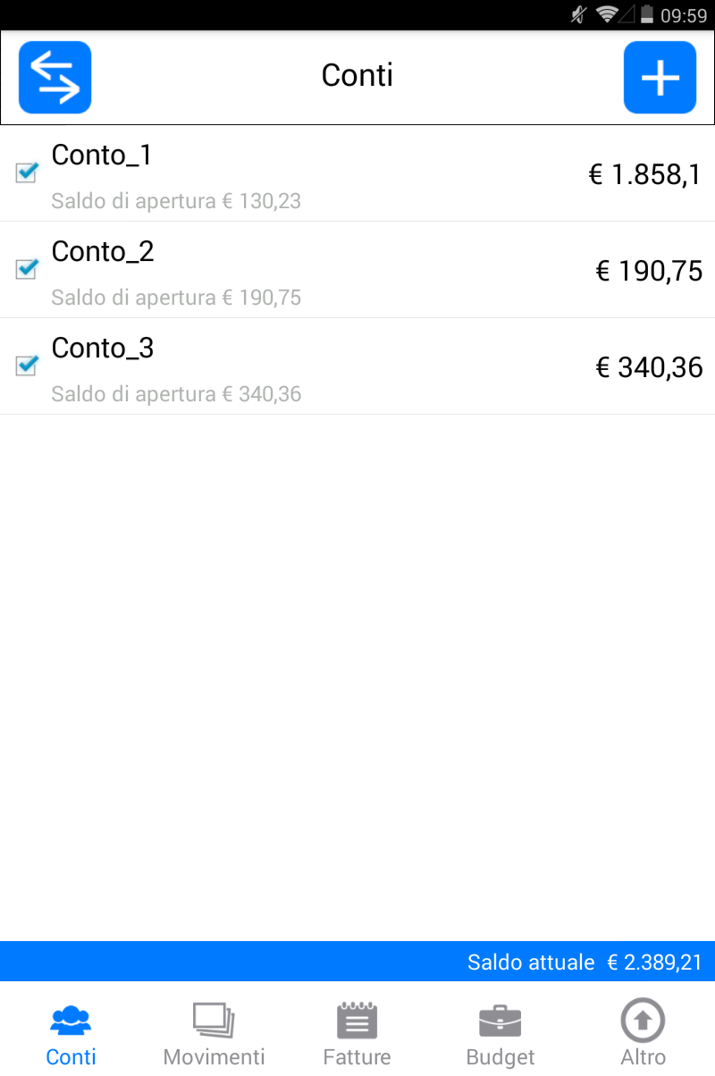 Android application Money Log : Budget Manager screenshort