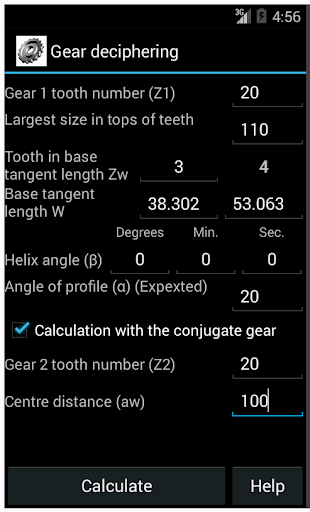 Gear deciphering Demo