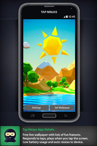 免費下載個人化APP|Low Poly Sunny Island LWP app開箱文|APP開箱王