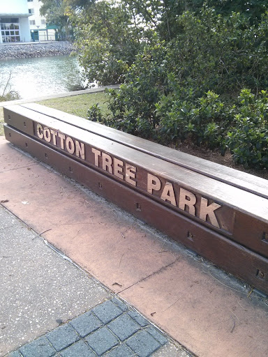 Cotton Tree Park Sign