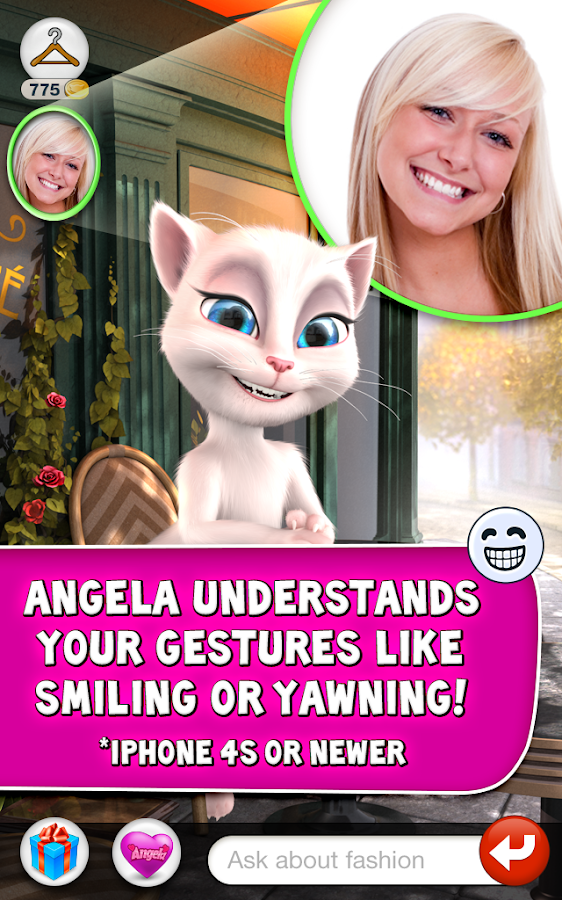 Talking Angela screenshot