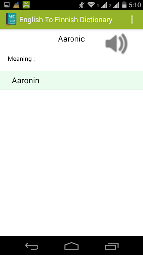 【免費書籍App】English To Finnish Dictionary-APP點子