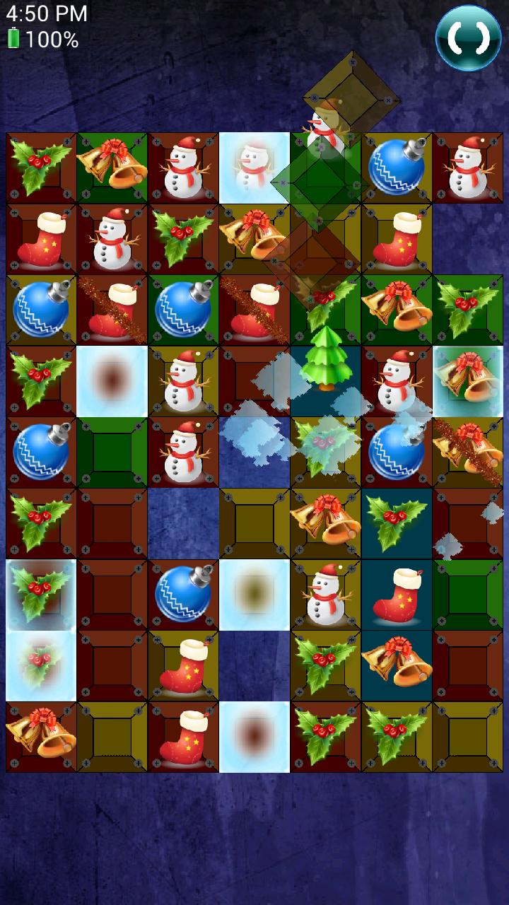 Christmas  Match 3 Unlimited Screen 2