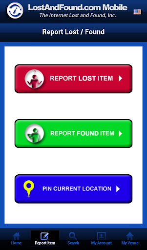 LostAndFound.com Mobile App