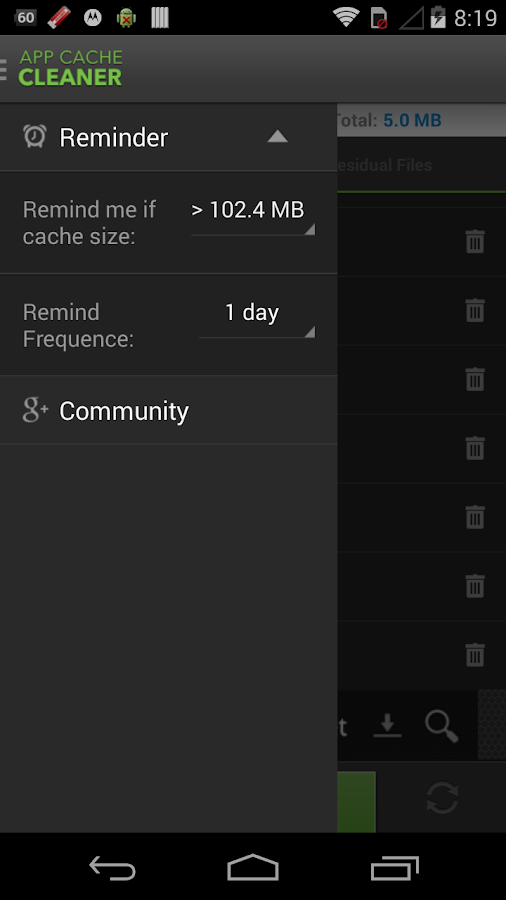 App Cache Cleaner - 1Tap Clean - screenshot