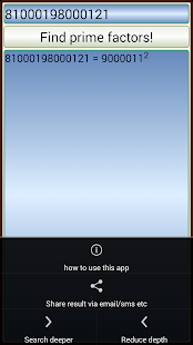 Free Prime Factor Finder APK for PC