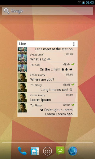 【免費通訊App】Widget for LINE™ Unlocker-APP點子