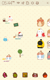How to mod Molang Friends Atom Theme 3.0 apk for laptop