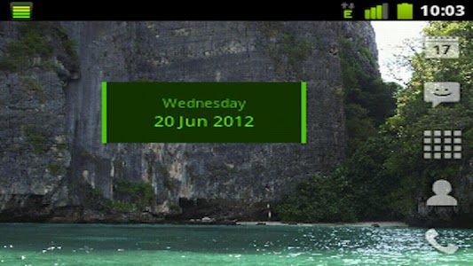yadw (Yet Another Date Widget) screenshot 1