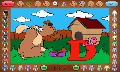 Coloring Book 24: Animal ABCs