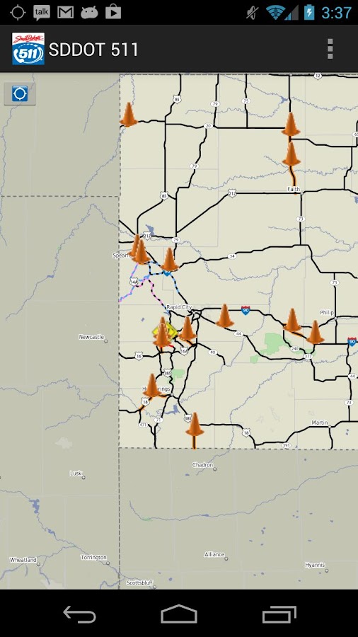 SDDOT 511 Android Apps on Google Play