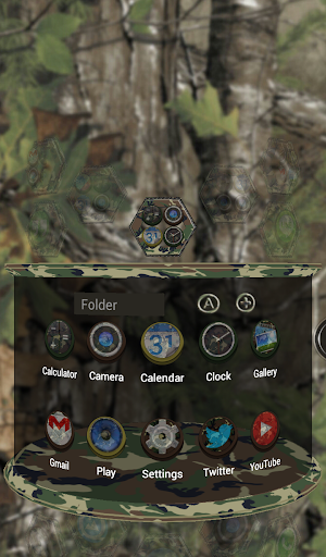 【免費個人化App】Next Launcher Theme Camo 3D-APP點子