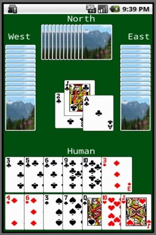 Android application Hearts Card Game (JDHearts) screenshort