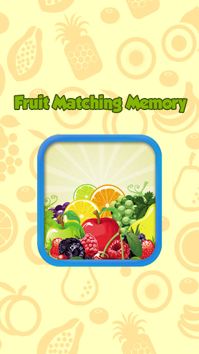 Fruit Matching Memory