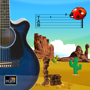 DLuca Kids Guitar Easy Tabs logo