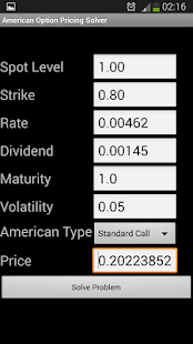 How to download American Option Pricing Solver 1.2 apk for bluestacks