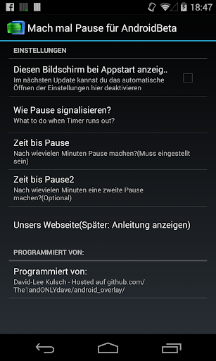 [Developer]Mach mal Pause Beta