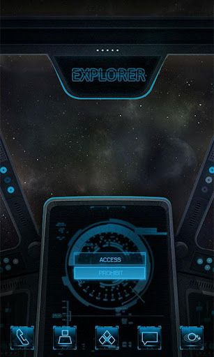 Explorer GO Launcher Theme