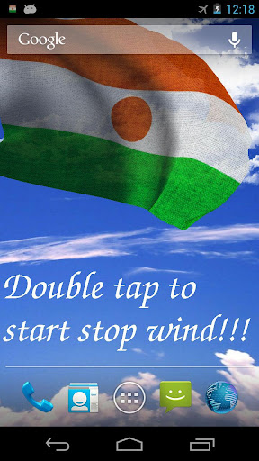 3D Niger Flag Live Wallpaper +